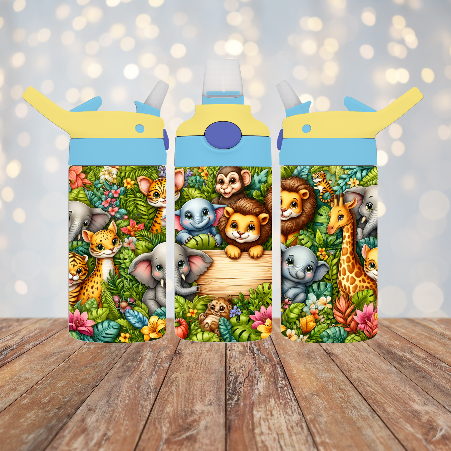 Safari Animals Sublimation Transfer