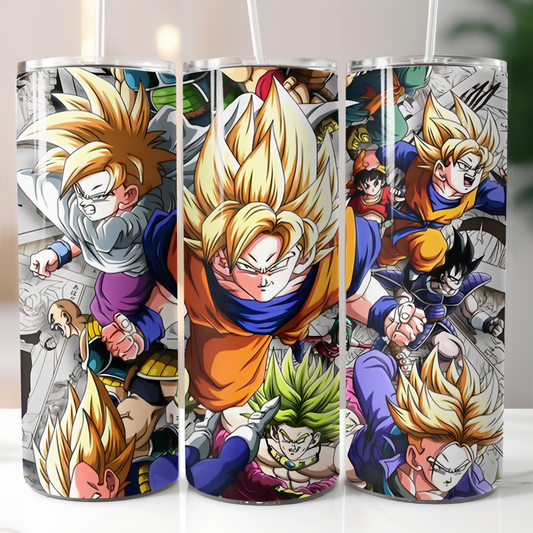 Anime, Sublimation, Ready To Press, Print Out Transfer, 20 oz, Skinny Tumbler Transfer, NOT A DIGITAL