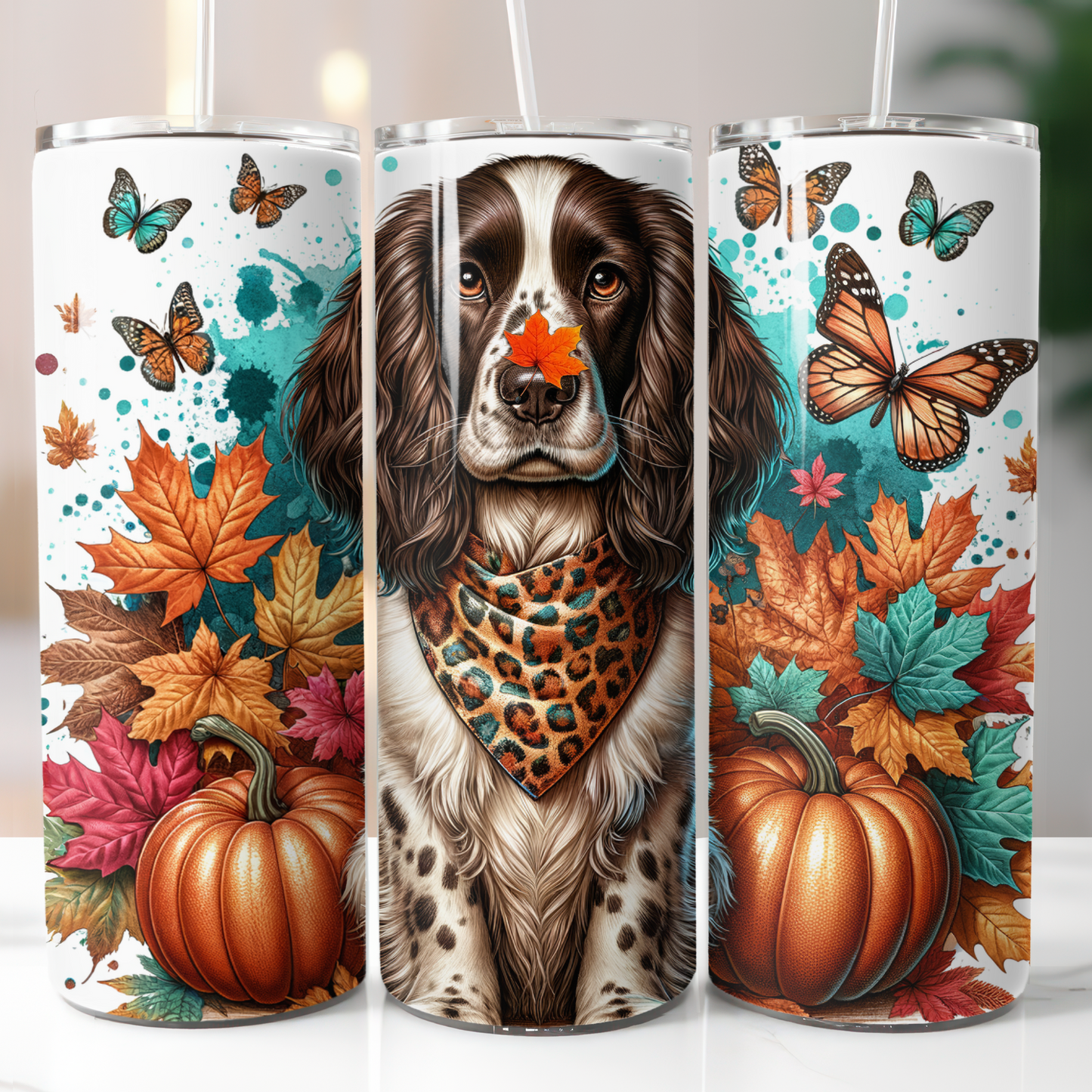 Fall Cockerspaniel, Sublimation Transfer