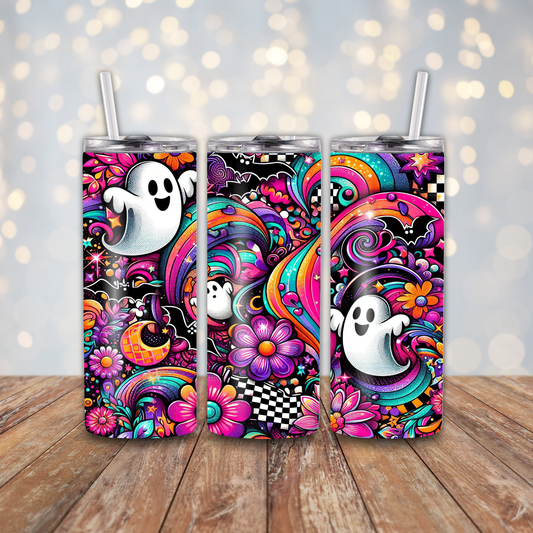 Colorful Ghosts Sublimation Transfers