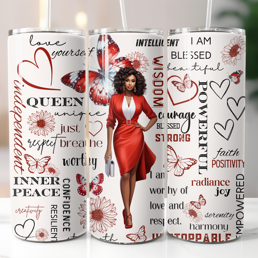 Black Woman Affirmations, Sublimation Prints