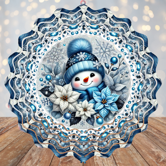 Snowman Wind Spinner