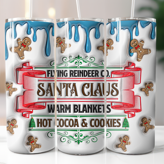 3D Puffy Christmas, Sublimation Transfer