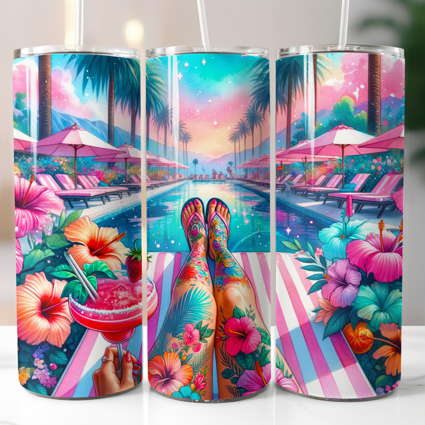 Summer Vibes, Sublimation Transfer