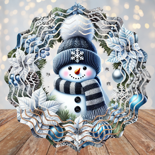 Snowman Wind Spinner