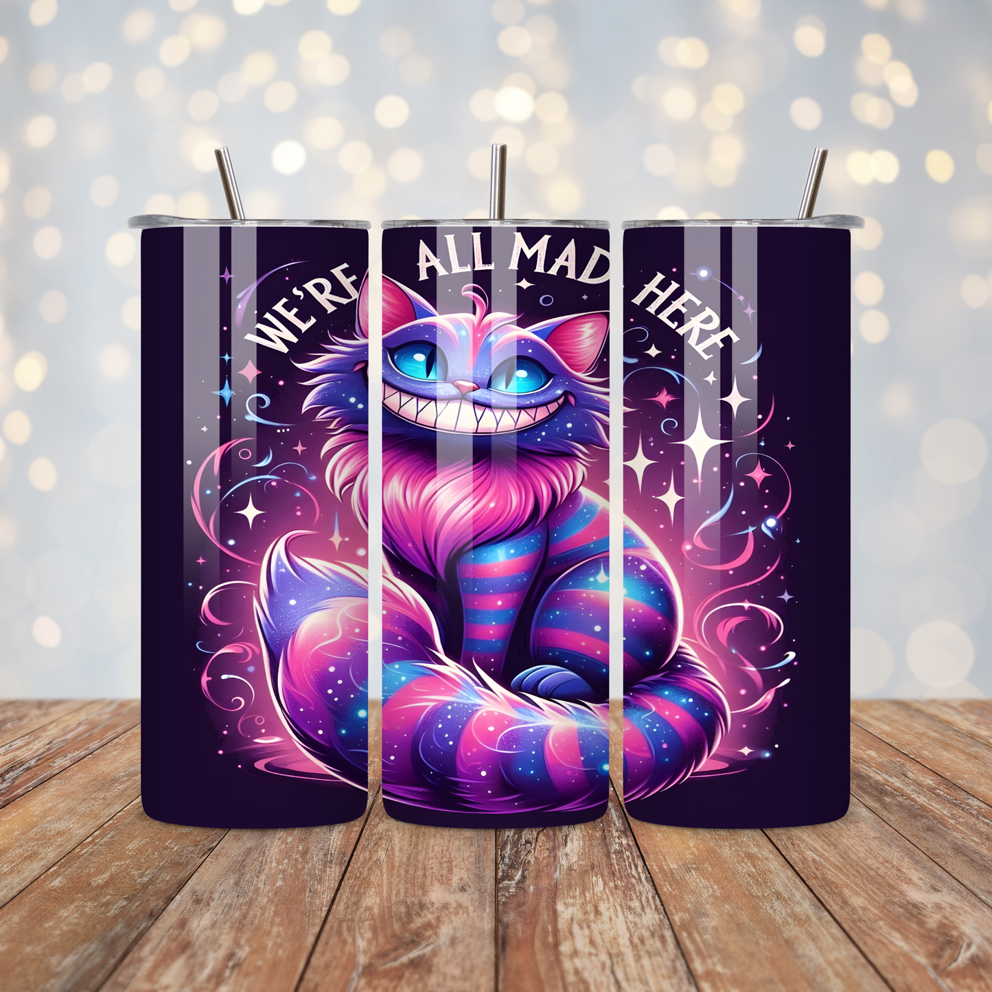 We're All Mad Here Sublimation Transfer