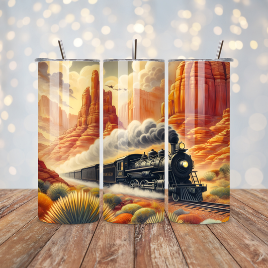 Scenic Train Ride Sublimation Transfer