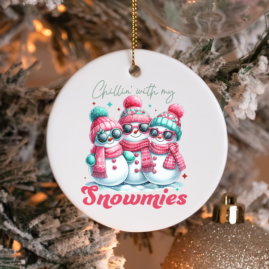 Chillin With My Snowmies Sublimation Transfers