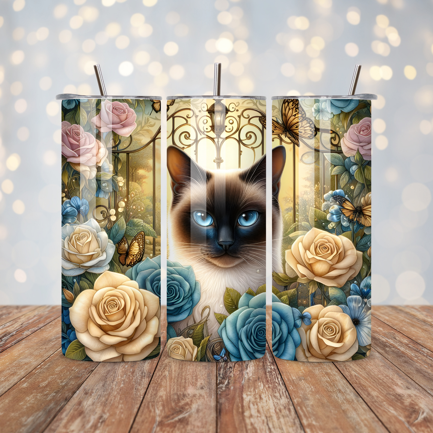 Siamese Cat Sublimation Transfer
