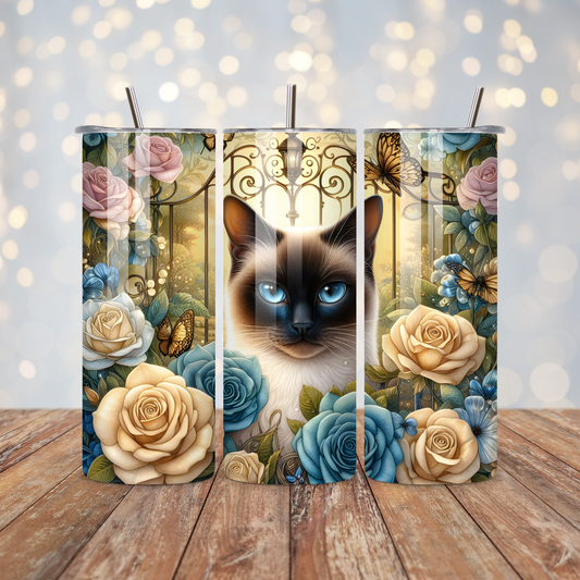 Siamese Cat Sublimation Transfer