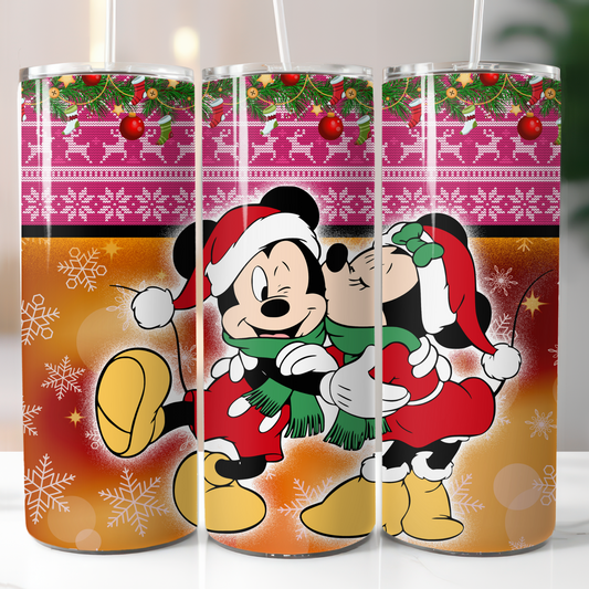 Disney Christmas, Sublimation, Ready to Print, Ready To Press, Print Out Transfer, 20 oz, Skinny Tumbler Transfer, NOT A DIGITAL