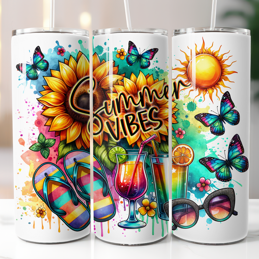 Summer Vibes, Sublimation Transfer