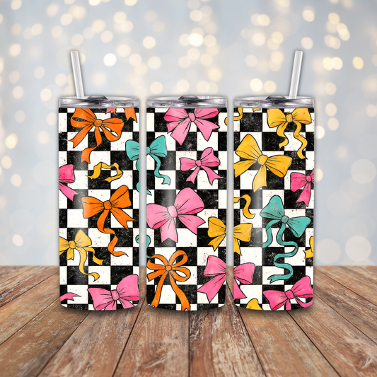 Rainbow Coquette Bows Sublimation Transfers