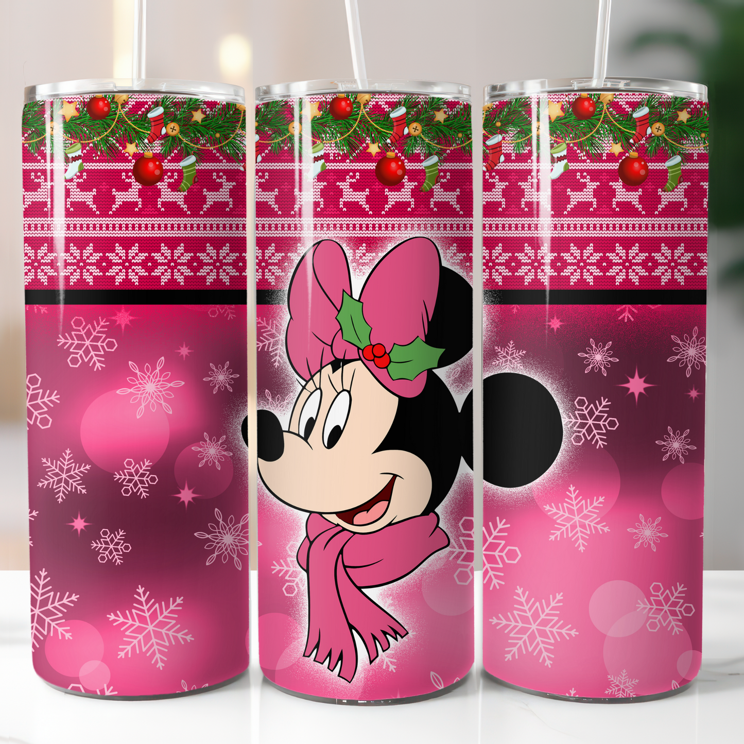 Disney Christmas, Sublimation, Ready to Print, Ready To Press, Print Out Transfer, 20 oz, Skinny Tumbler Transfer, NOT A DIGITAL