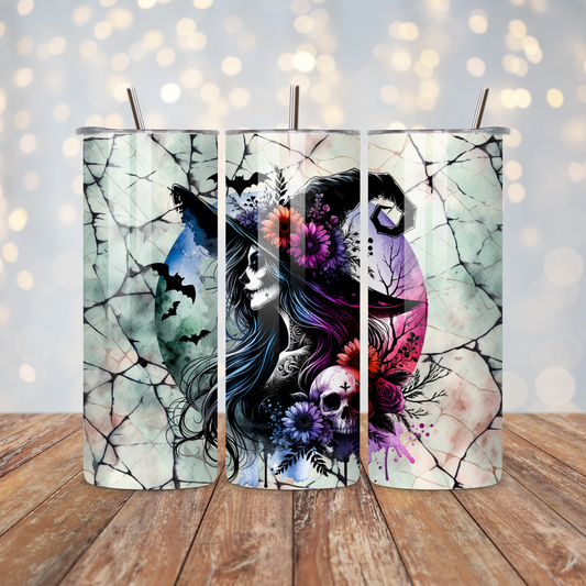 Skeleton Witch Sublimation Transfer