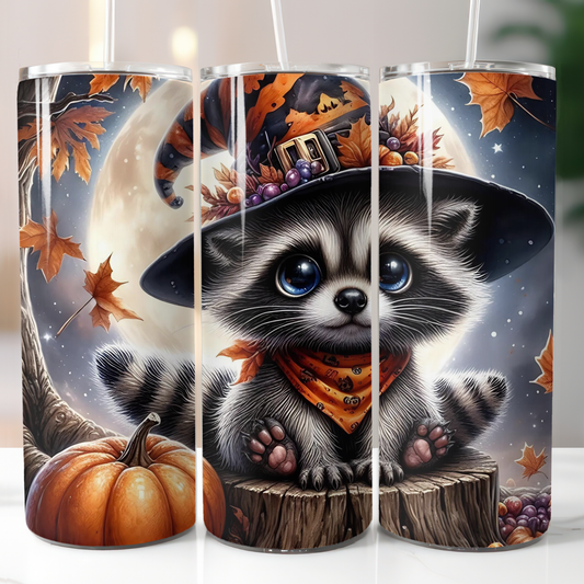 Raccoon Halloween