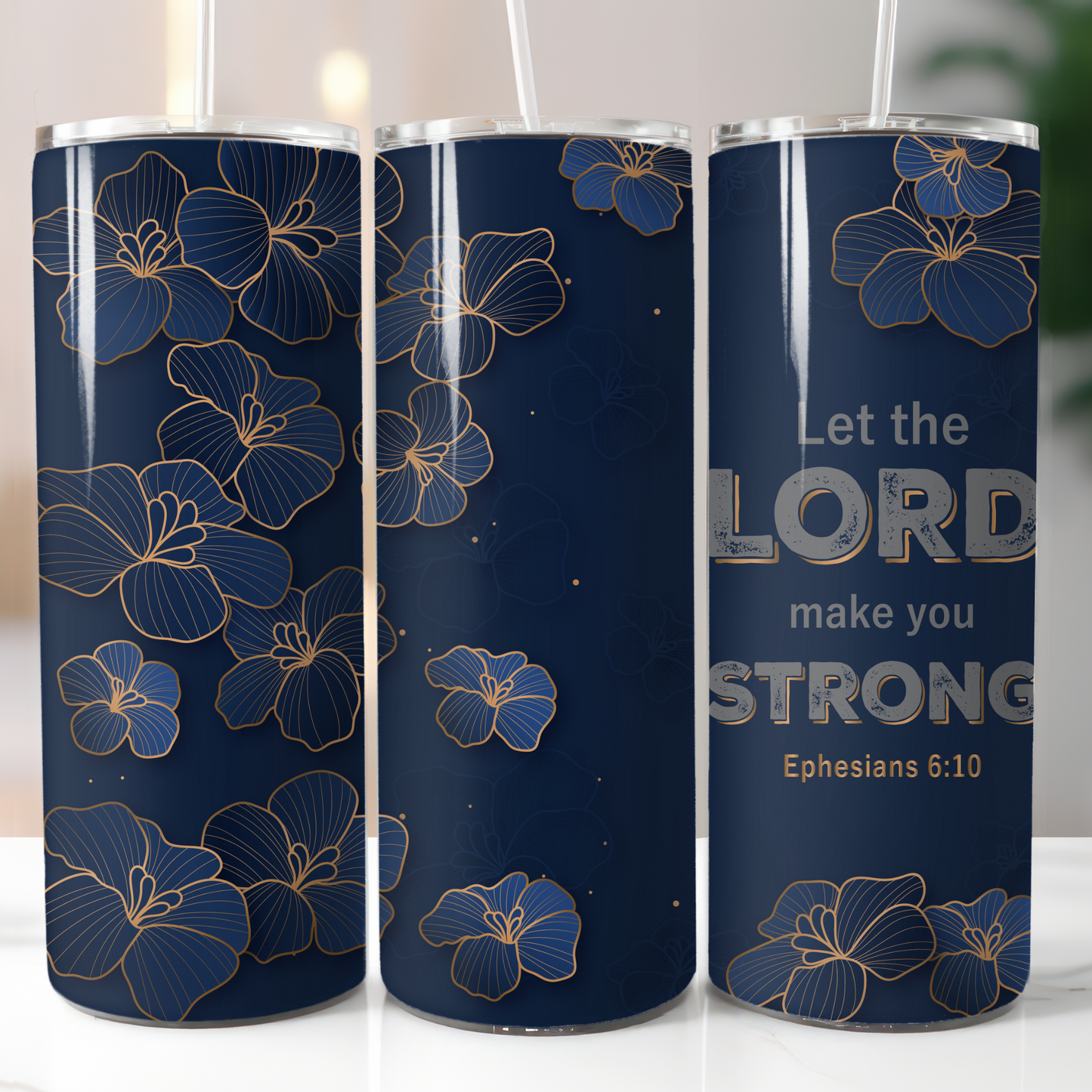 Let The Lord Make You Strong, Sublimation Transfer