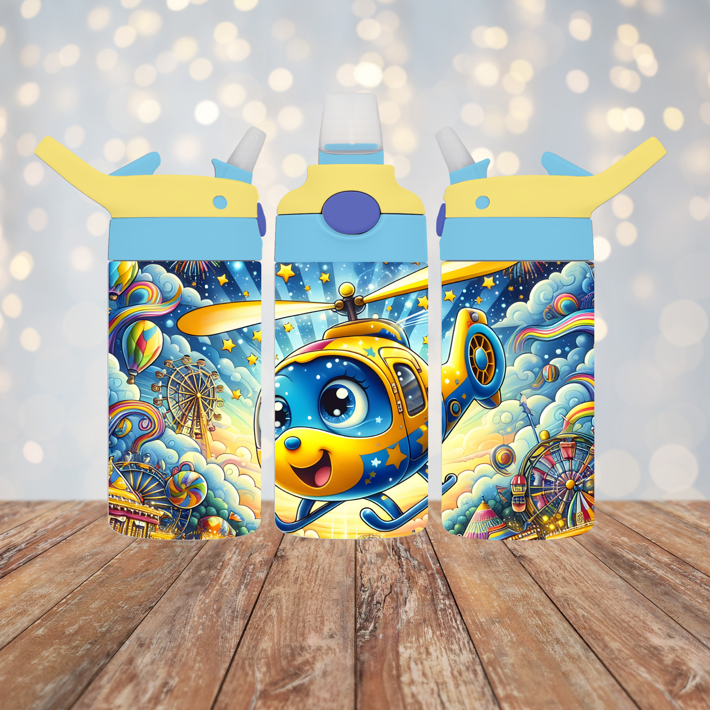 Toy Helicopter Sublimation Transfer