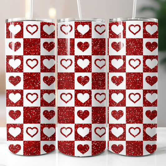 Valentine's Day, Sublimation, Ready to Print, Ready To Press, Print Out Transfer, 20 oz, Skinny Tumbler Transfer, NOT A DIGITAL