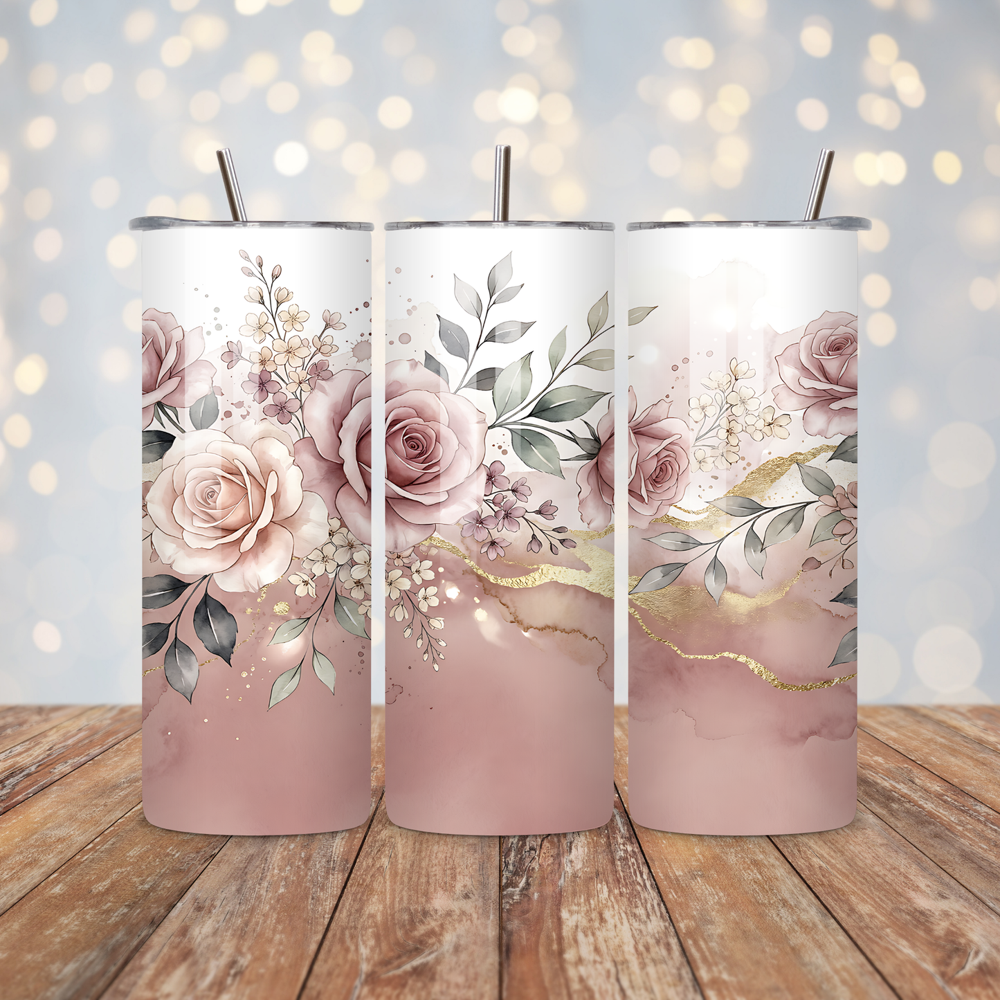 Blush Florals Sublimation Transfer