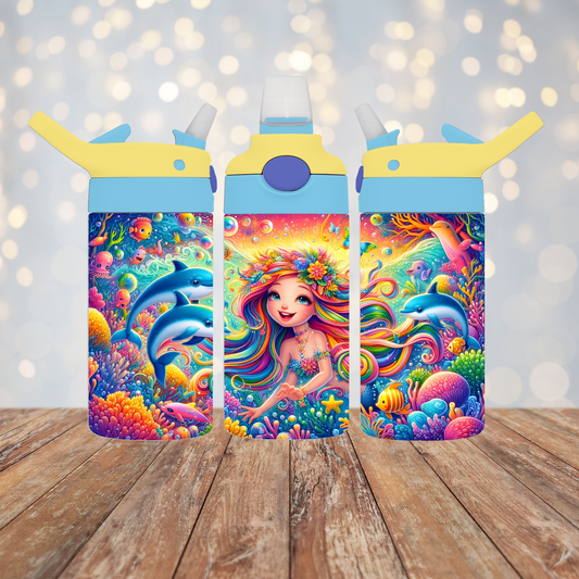 Rainbow Mermaid Sublimation Transfer