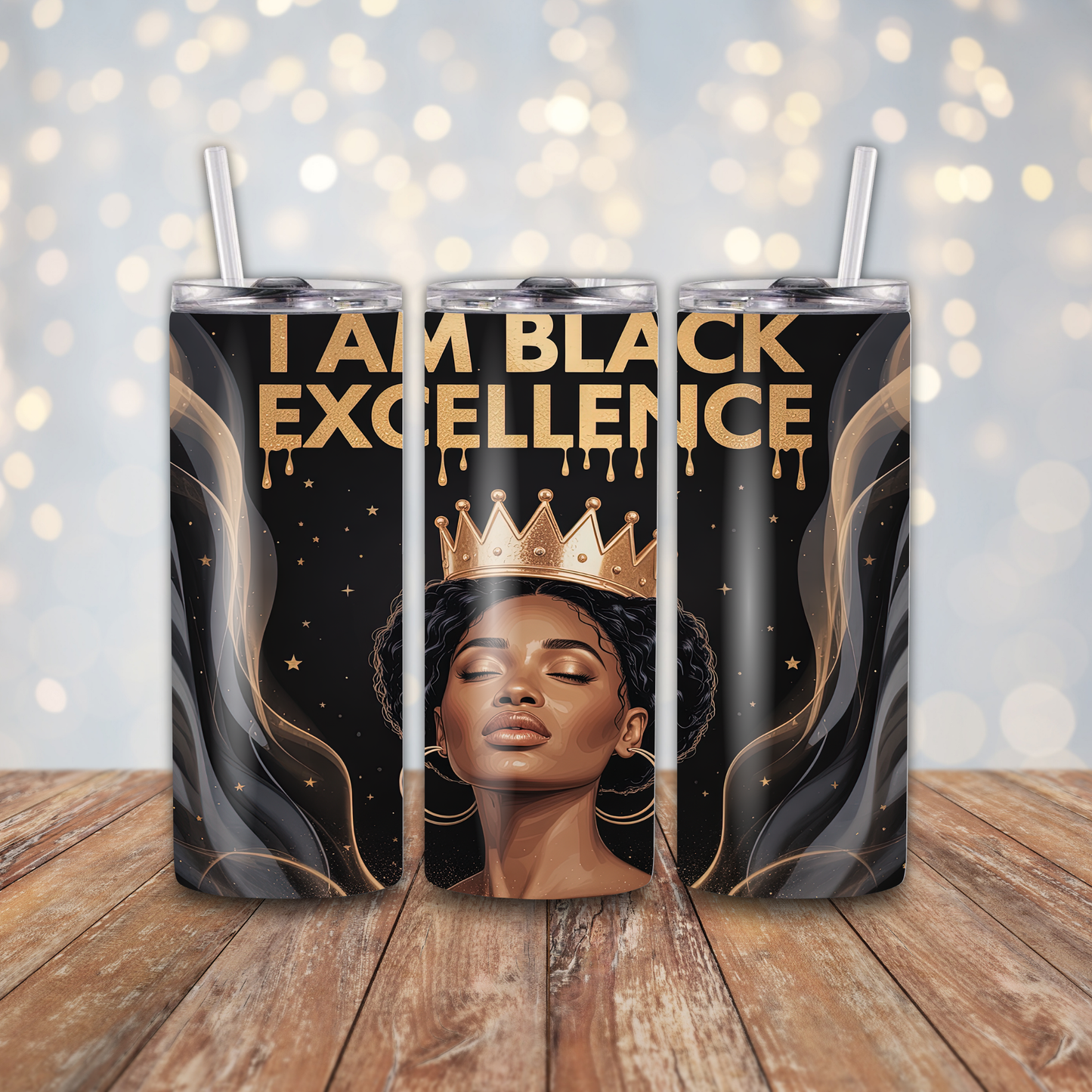 I Am Black Excellence Sublimation Transfers