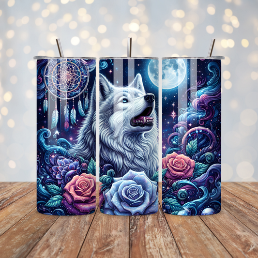Wolf Dreamcatcher Sublimation Transfer