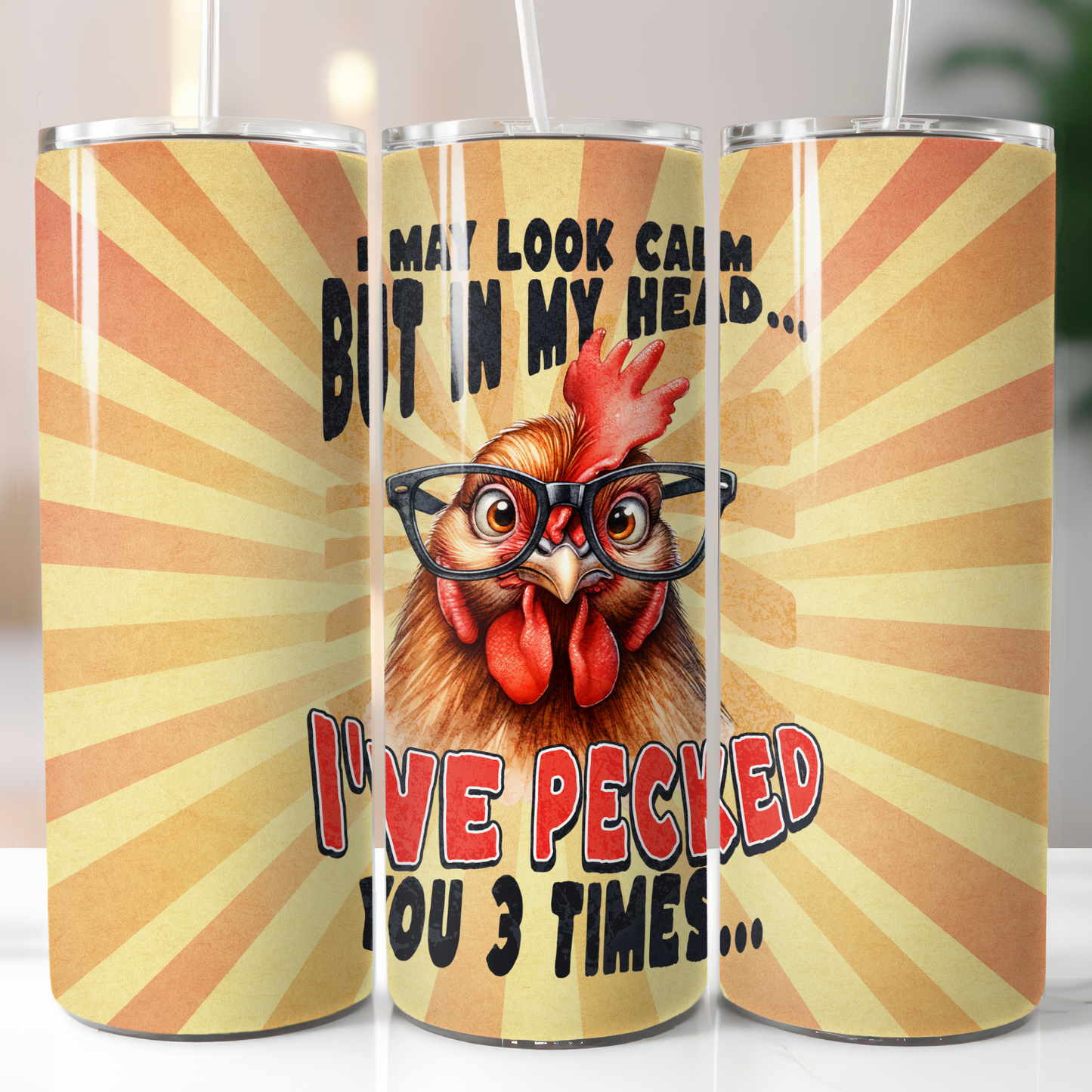 Funny Chicken, Sublimation Transfer