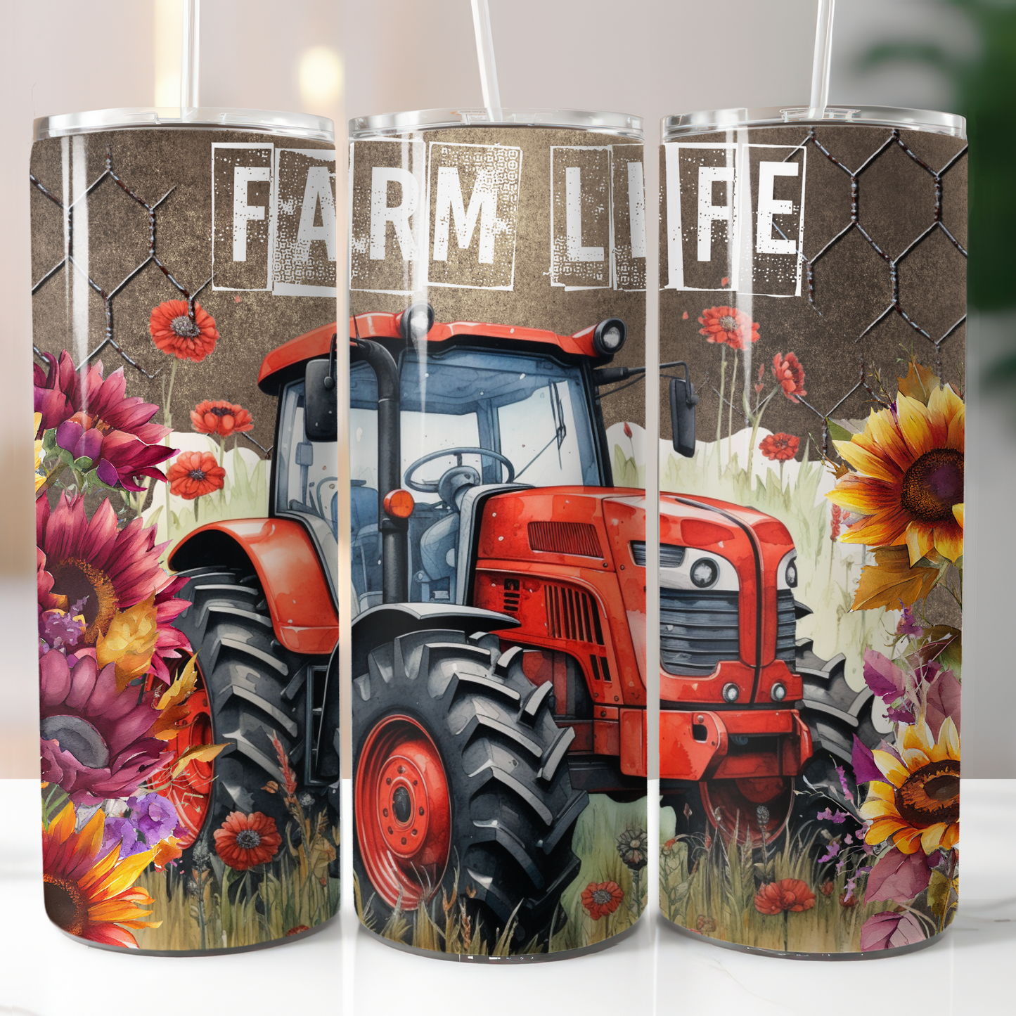 Farm Life, Sublimation Transfer