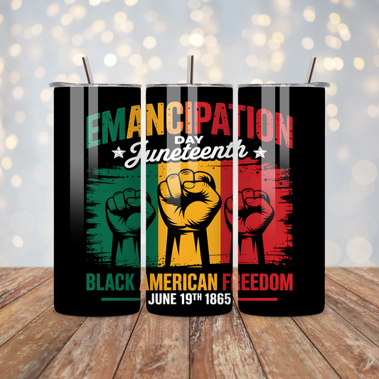 Emancipation Day Sublimation Transfer