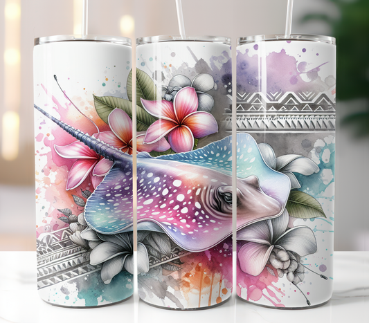 Stingray Floral, Sublimation Prints