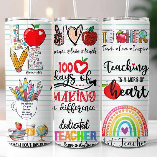 Teacher Quotes, Sublimation Prints