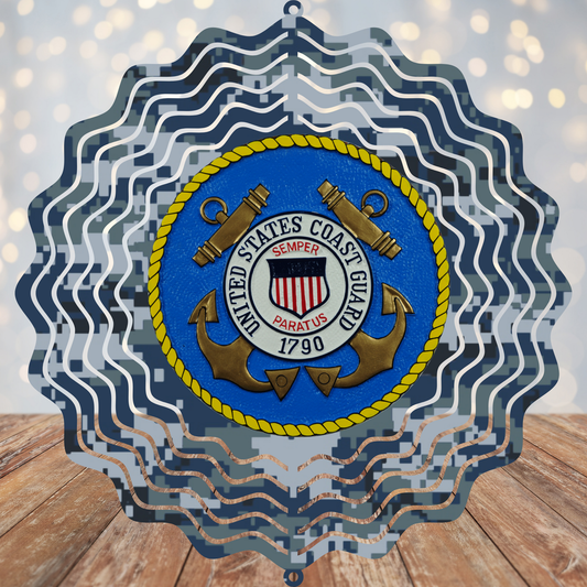 United States Coast Guard Wind Spinner