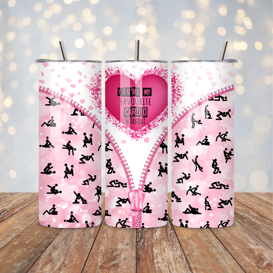 You're My Favorite Cardio Workout Sublimation Transfer