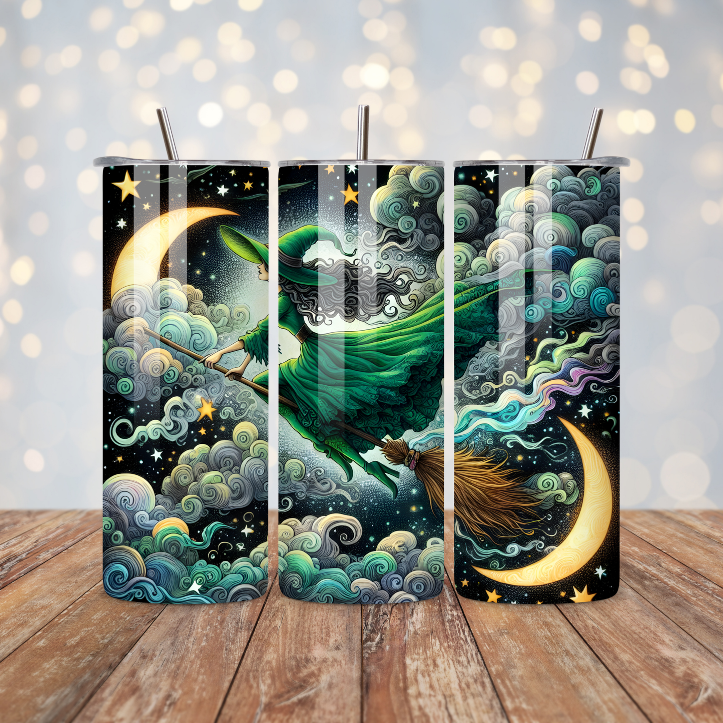 Green Witch Sublimation Transfer