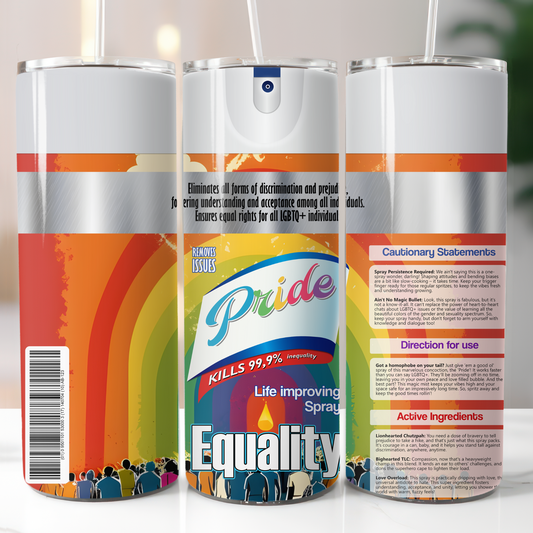 Pride and Equality, Sublimation Transfer