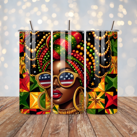 Juneteenth Woman Sublimation Transfer