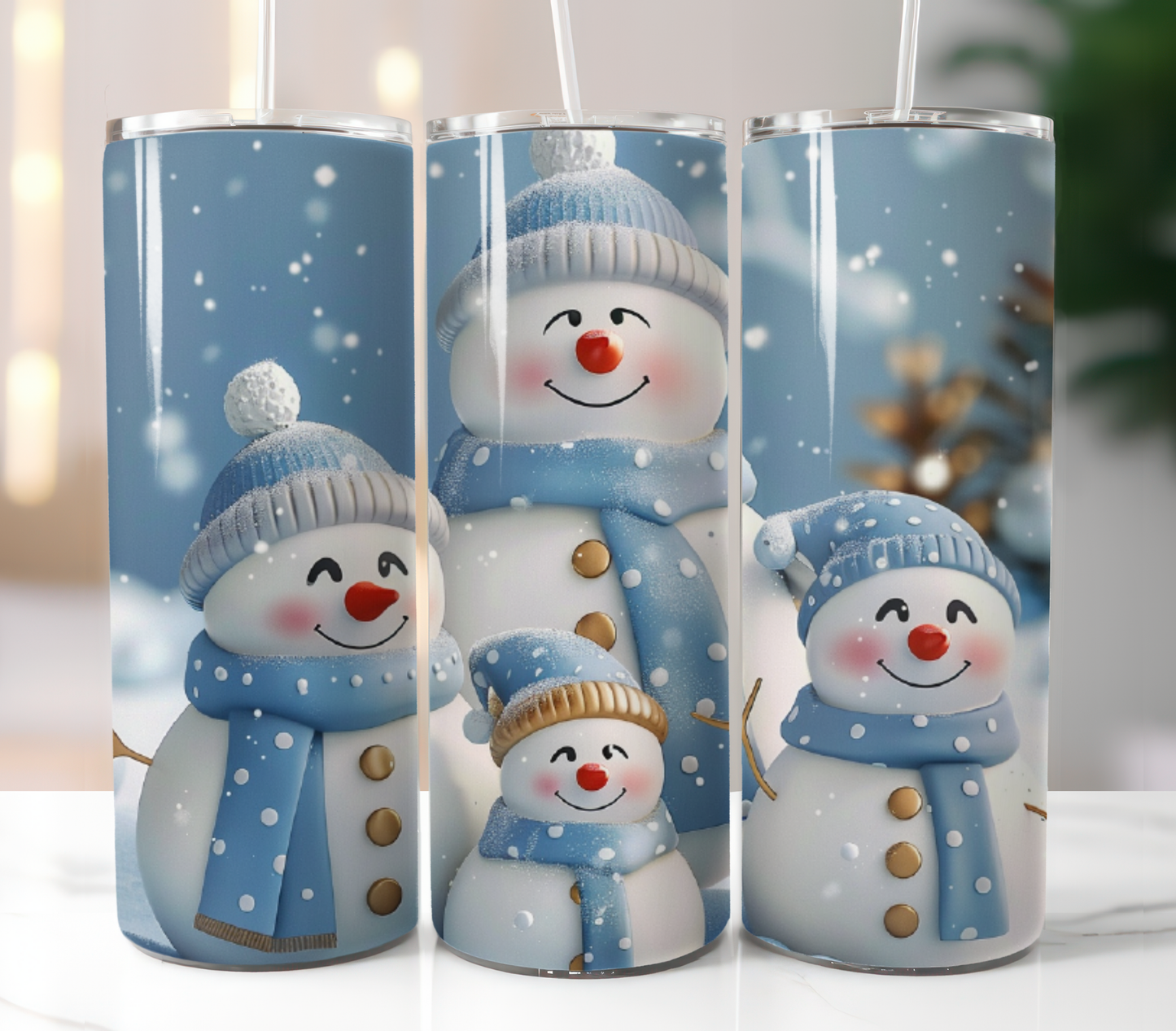 Snowman, Sublimation Prints