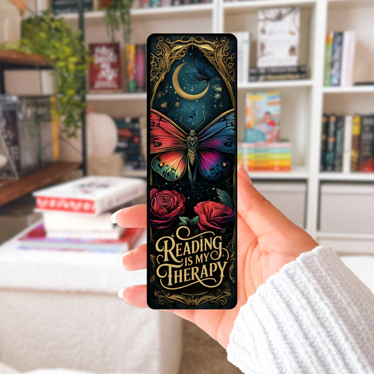 Reading Is My Therapy Butterfly Sublimation Transfers