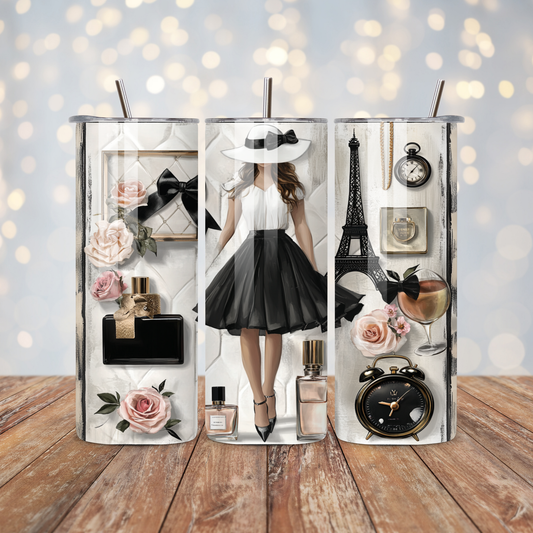Luxury Glam Paris Sublimation Transfer