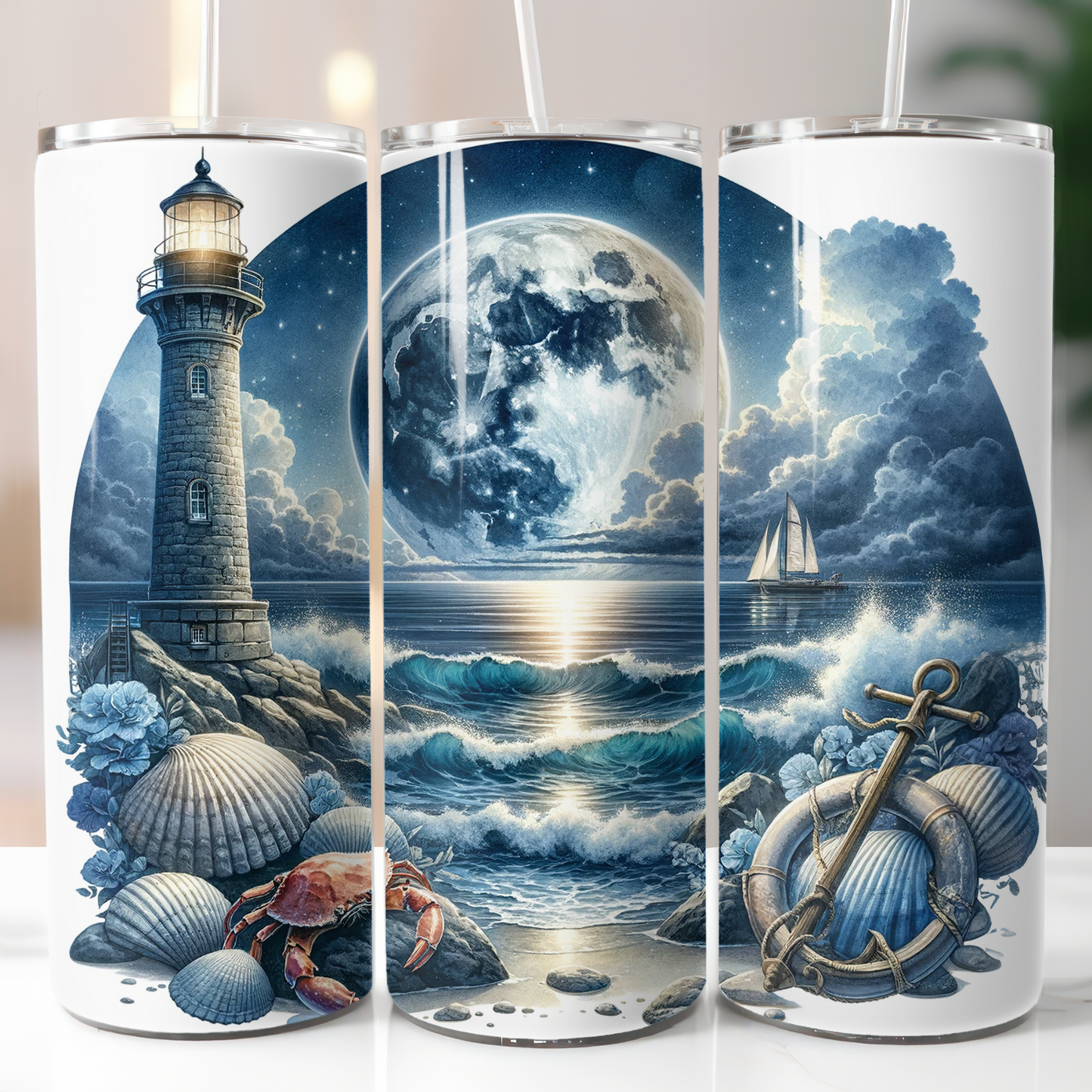 Lighthouse, Sublimation Transfer