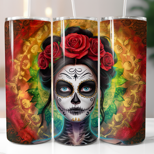 Sugar Skull, Sublimation Transfer