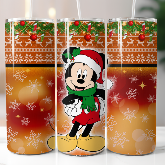 Disney Christmas, Sublimation, Ready to Print, Ready To Press, Print Out Transfer, 20 oz, Skinny Tumbler Transfer, NOT A DIGITAL