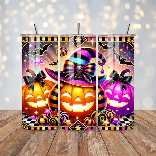 Bright Pumpkins Sublimation Transfer