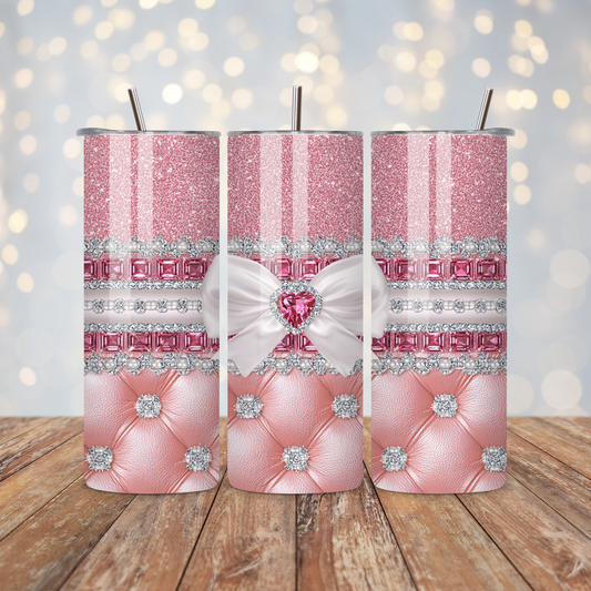 Luxury Glam Bow Diamond Sublimation Transfer