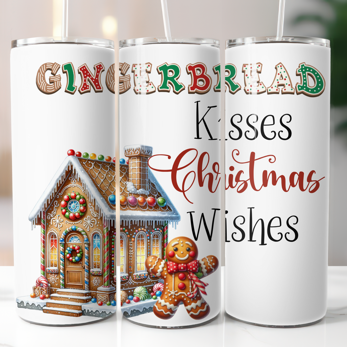 Gingerbread Kisses, Sublimation Transfer
