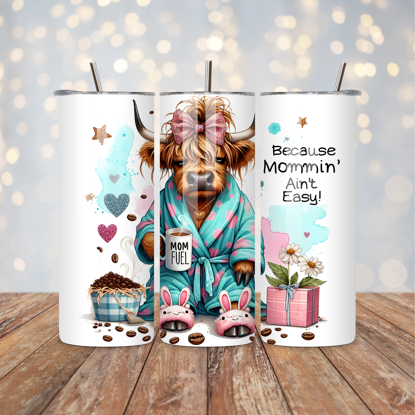 Because Mommin Aint Easy Sublimation Transfer