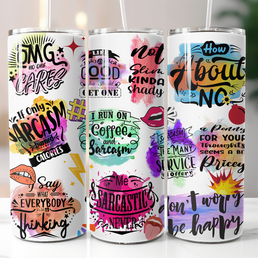 Funny Quotes Sublimation Transfers