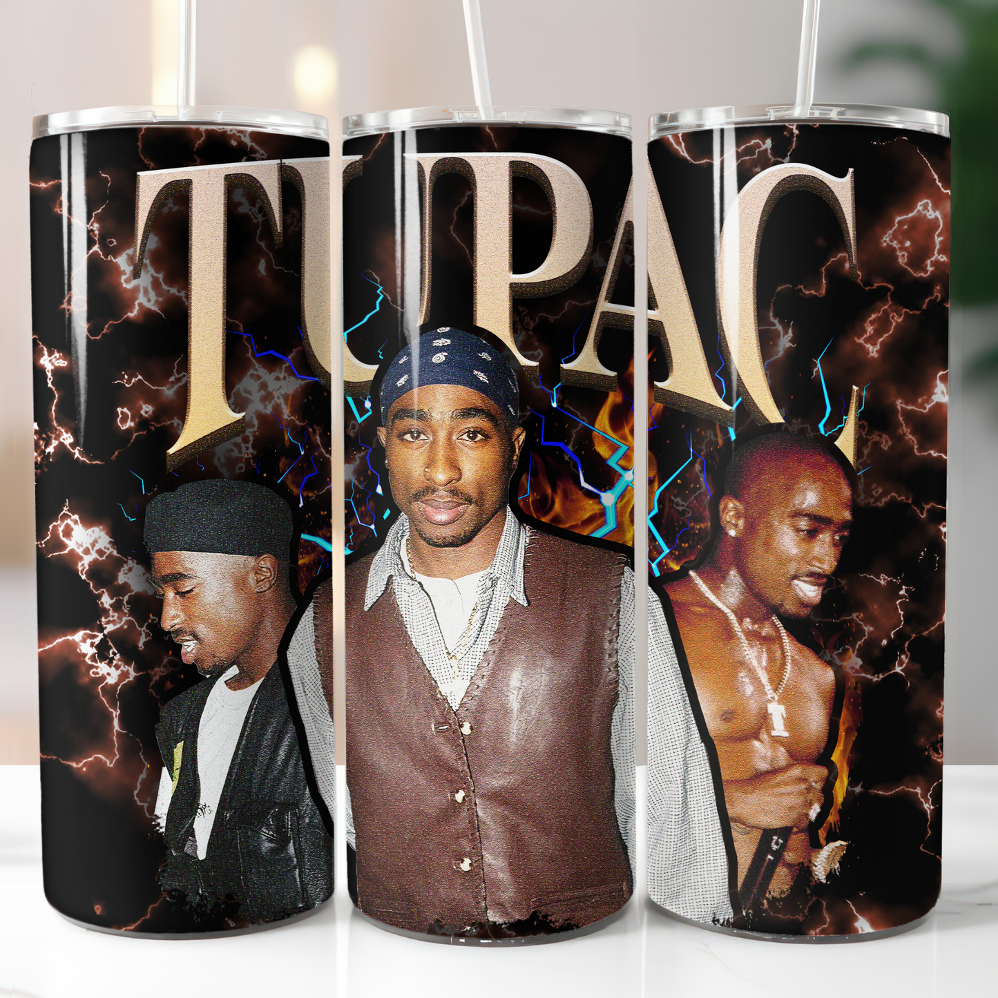 Tupac, Sublimation, Ready to Print, Ready To Press, Print Out Transfer, 20 oz, Skinny Tumbler Transfer, NOT A DIGITAL