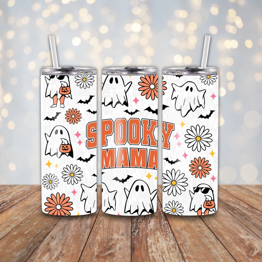 Spooky Mama Ghost Sublimation Transfers